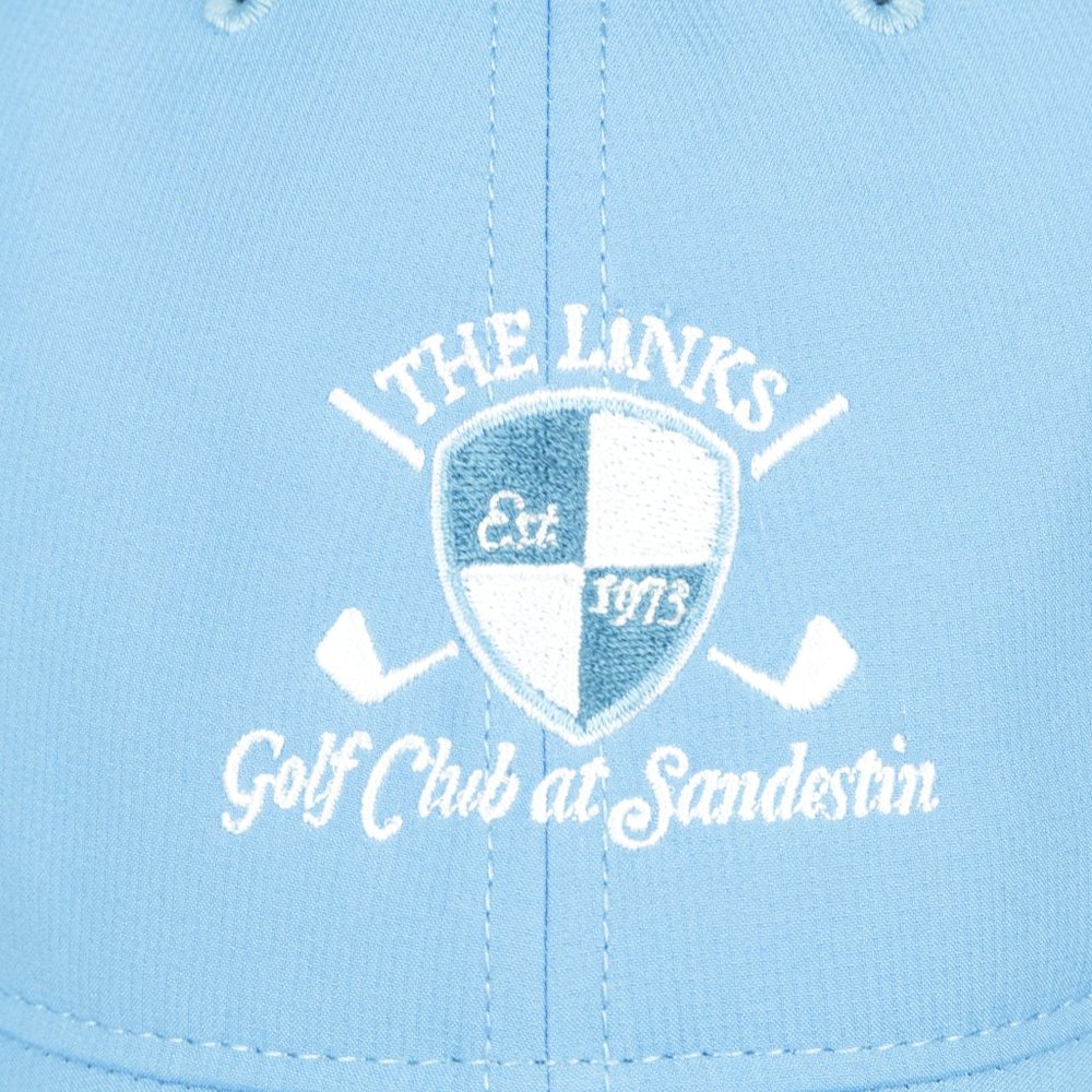Nike Golf The Links GC At Sandestin Blue Curved Bill Adjustable Cap Hat OSFM - Picture 6 of 8